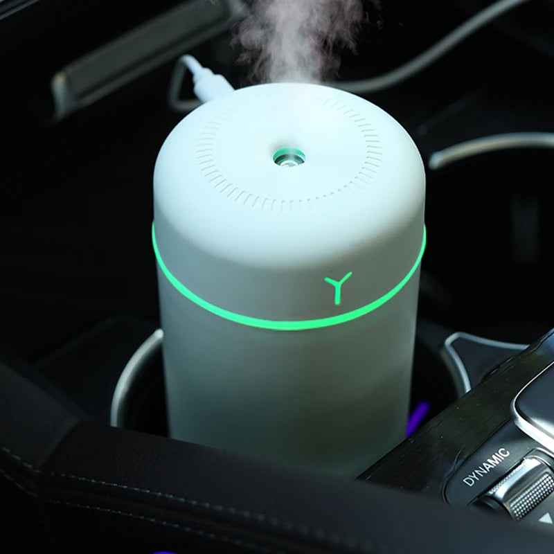 Humidificador Portátil con Aromaterapia y Luz LED