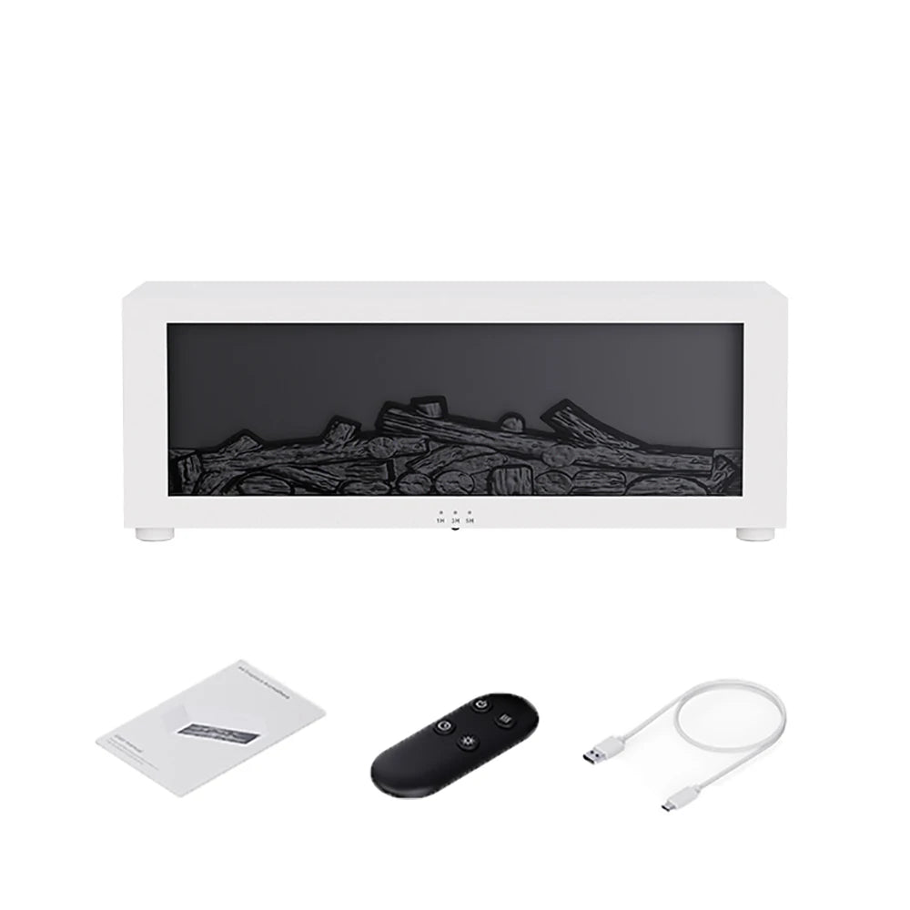 Humidificador de Aire con Llama LED y Aceites Esenciales – Ambiente Relajante en Tu Hogar
